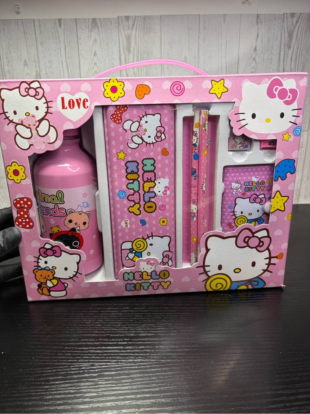 Hello Kitty Pink School Stationery Gift Set